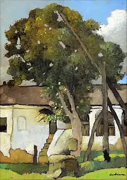 Well in Brebu, by Ștefan Luchian (1908)