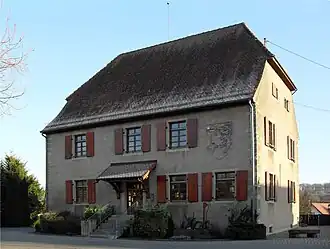 The town hall in Steinbrunn-le-Haut