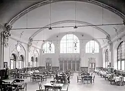2nd Class Waiting room of the Stettiner Bahnhof after renovation, 1903.