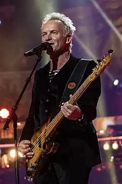 Sting (Gordon Matthew Thomas Summer), musician and former member of The Police