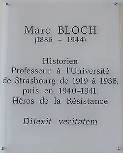 street sign in Strasbourg