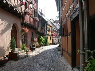 Street in Eguisheim
