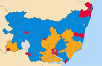 2001 results map