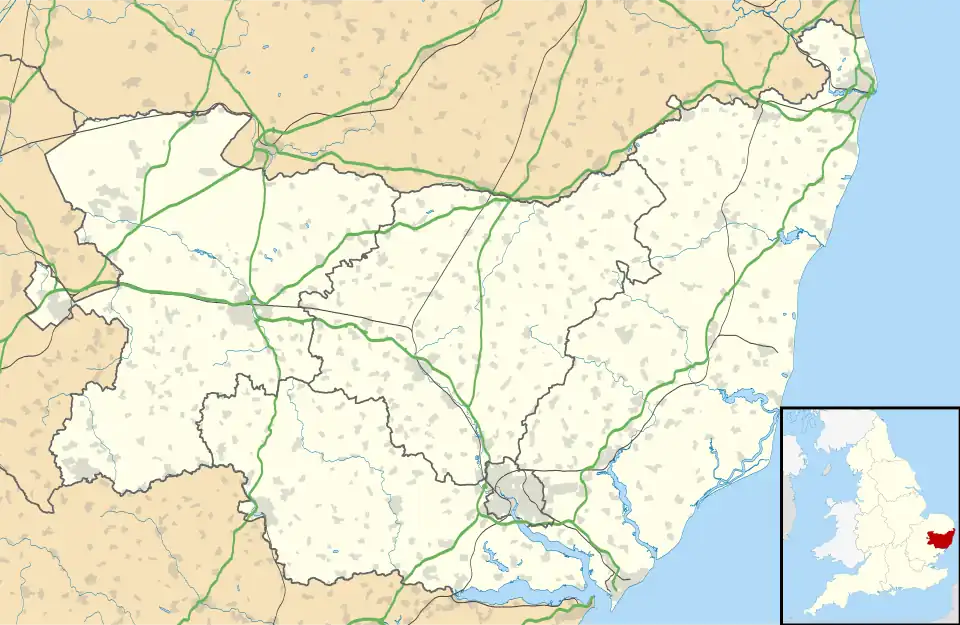 RAF Shepherds Grove is located in Suffolk