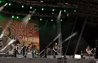 Suicidal Angels at Rockharz festival 2016 in Germany