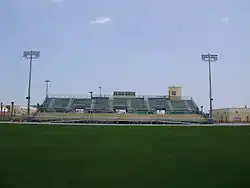 Home grandstand of Suncoast Stadium: May 6, 2010