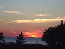 Sunset at Liimala beach