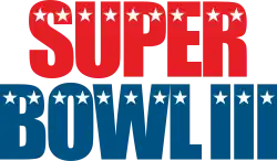 Super Bowl III logo