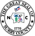 Official seal of Surry County