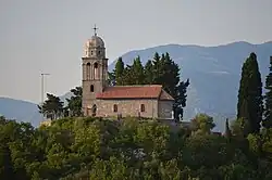 St. Luka's church in Gošići, Montenegro