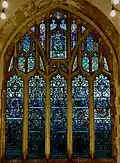 Lady Chapel window. Edward Liddall Armitage and Marjorie Walters, 1960