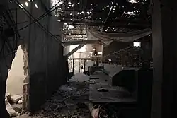 A destroyed factory in Aleppo, Karm al Jabl area, 4 March 2013