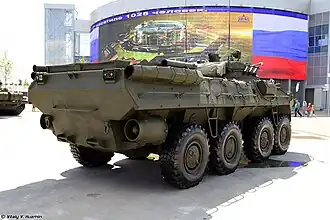 BTR-90 right rear