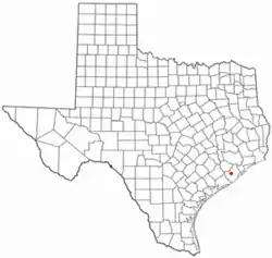 Location of Holiday Lakes, Texas