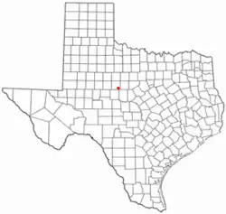 Location of Lawn, Texas