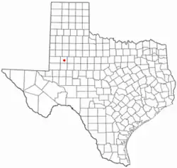 Location of Los Ybanez, Texas