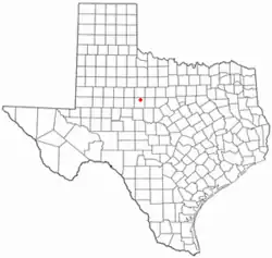 Location of Tye, Texas