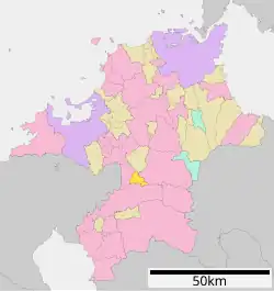 Location of Tachiarai