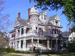 Tacon-Barfield Mansion at 1216, built in 1901.