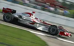 Takuma Sato at the 2006 United States Grand Prix.