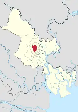 Position in HCMC's core