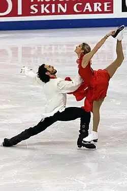 Tanith Belbin and Benjamin Agosto at the 2009 World Championships