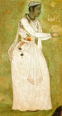 Portrait of Mian Tansen, c. 1585–90[1]