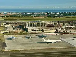 Terminal 3 under construction in September 2024