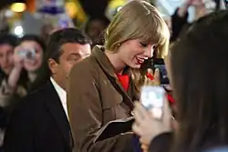 Taylor Swift at a GMA event