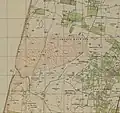 Even Yehuda 1944 1:20,000 (middle right)