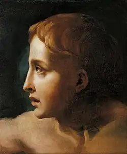 Théodore Gericault, Head of a Youth, c. 1821