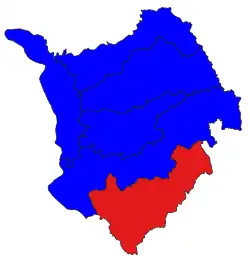 Location in Thayarwaddy district