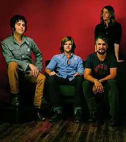 From left to right: Sam Quinn, Dustin Schaefer, Cruz Contreras, Bowman Townsend