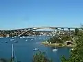 View of the Gladesville Bridge looking east