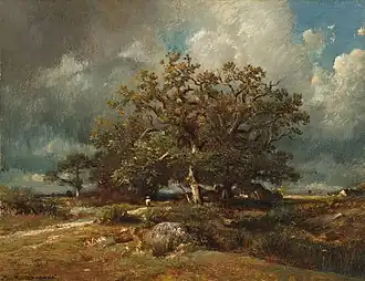 Jules Dupré, The Old Oak, c. 1870, National Gallery of Art, Washington, D.C.