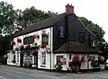 Former Queen's Arms pub on Bath Road, now an Indian restaurant