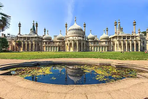 Islamic inspiration - Royal Pavilion, Brighton, UK, by John Nash, 1787-1823[209]