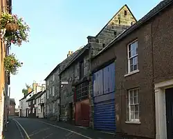 Museum is in the stone building on the right
