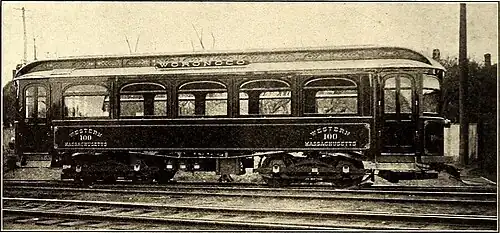 Western Massachusetts Street Railway Company car