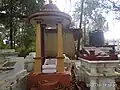 The chattri and Samadhi of Adhyaksha Koragappa in the family plot at Gori Gudde (Cemetery), Attavar, Mangalore. Shri Koragappa the builder of the Gokarnanatheshwara Temple.