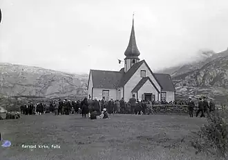 Church and congregation (c. 1930)