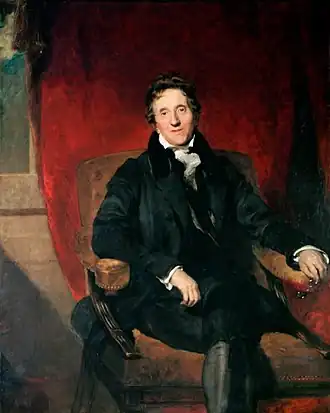 Portrait of John Soane, 1829