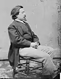 Thomas Nast, c. 1860–1875, photo by Mathew Brady or Levin Handy