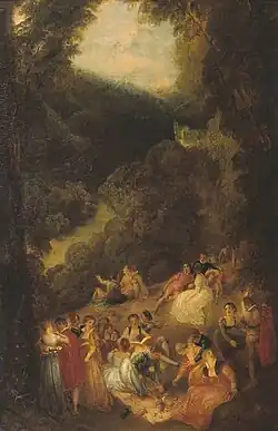Sans Souci by Thomas Stothard