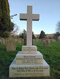 Grave of Major-General Thomas de Courcy Hamilton VC, Cheltenham