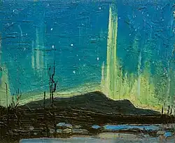 Northern Lights, Spring 1917. Art Gallery of Ontario, Toronto