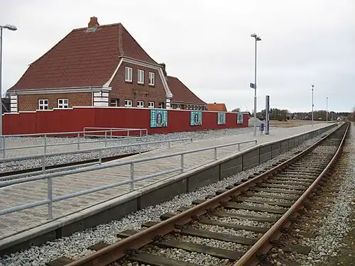 Tornby railway station