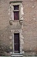 Door in the courtyard