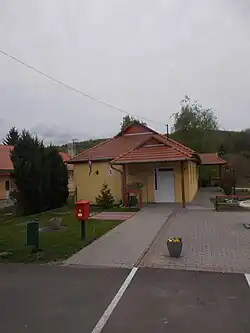 Village hall and post office