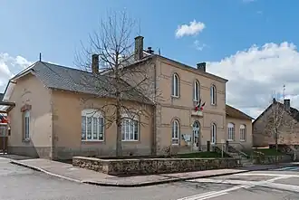 Town hall of La Croisille-sur-Briance